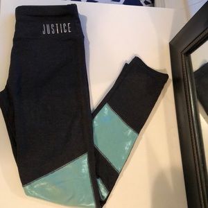 girls justice leggings